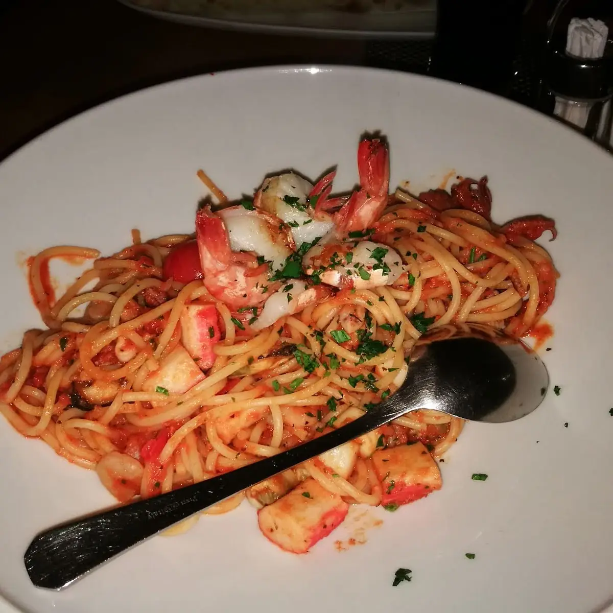 Spagetti Ai Frutti Di Mare