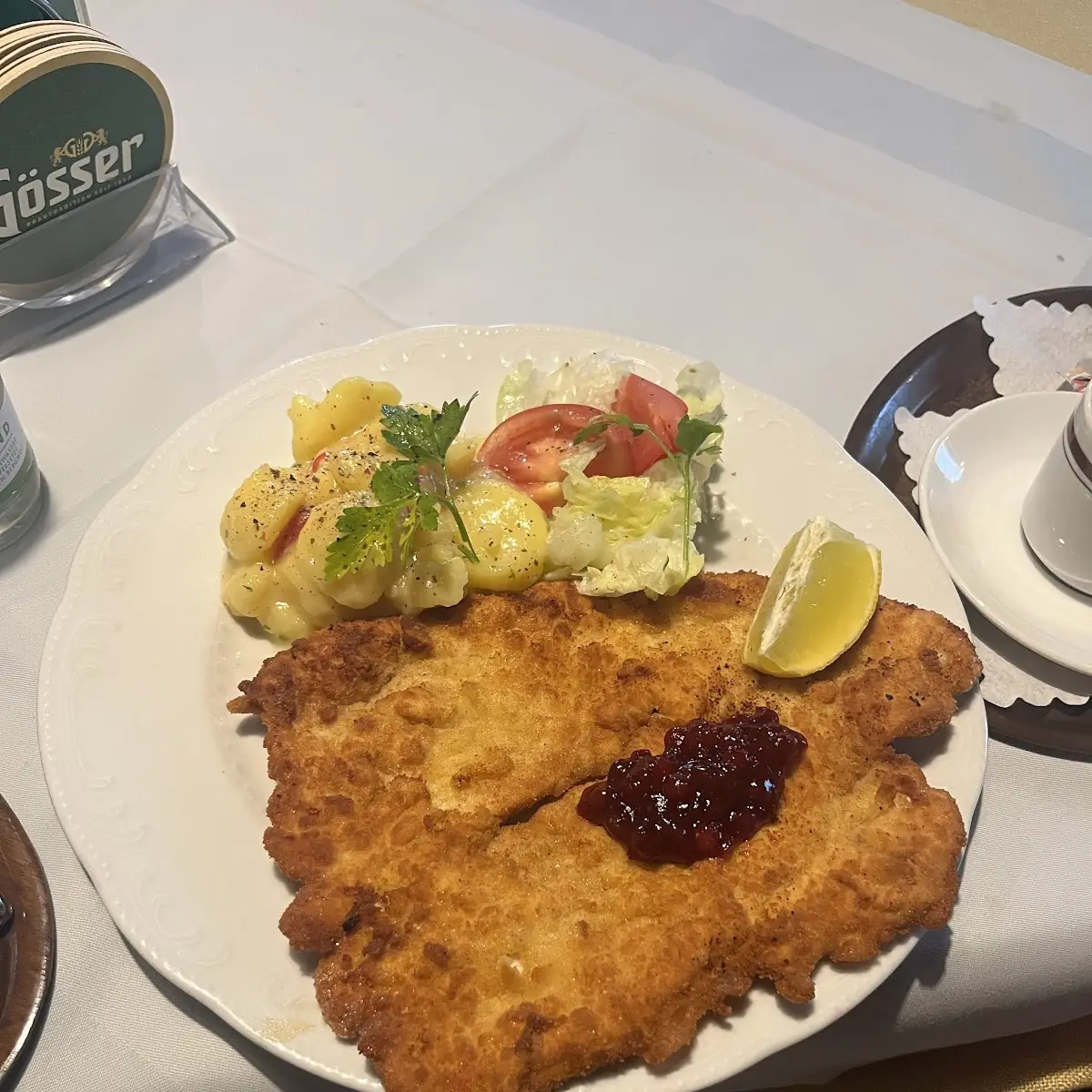 Wiener Schnitzel Mit Erdäpfelsalat