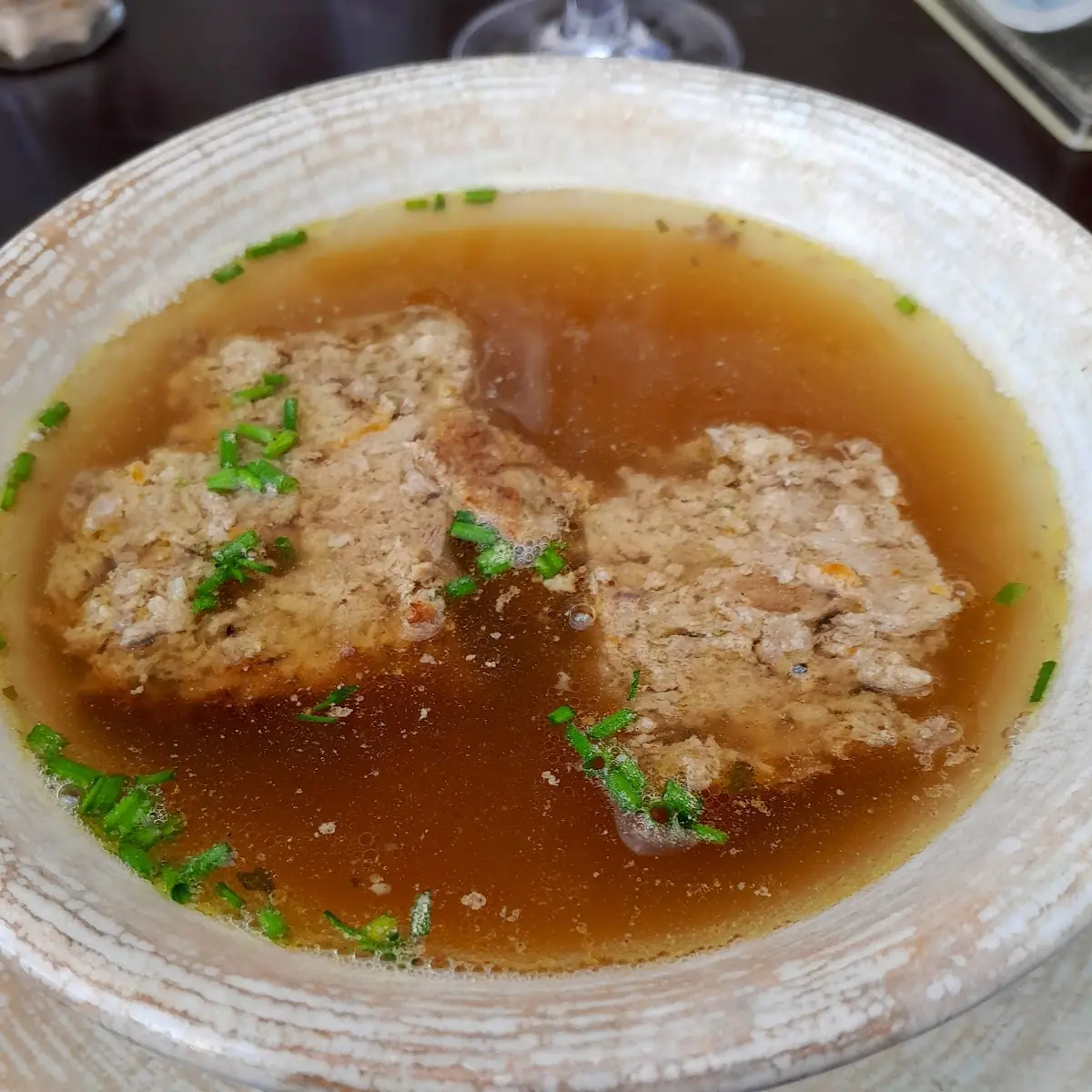 Fleischstrudelsuppe