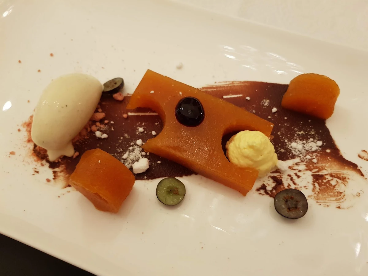 Orangenmus & Sorbet