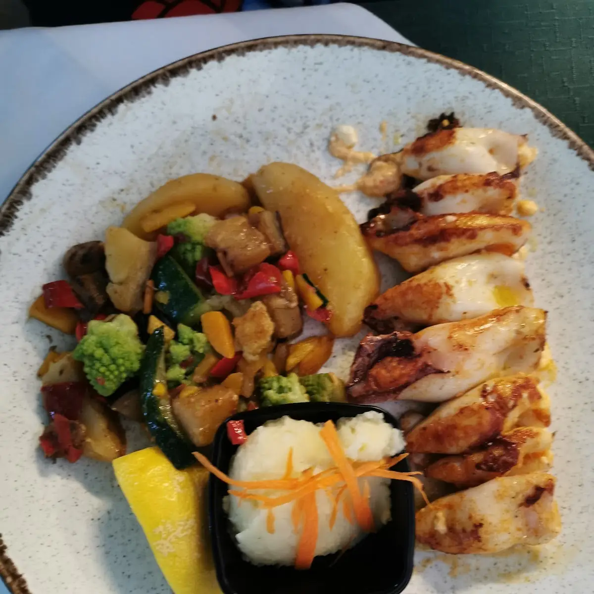 Calamari Vom Grillteller Spezial