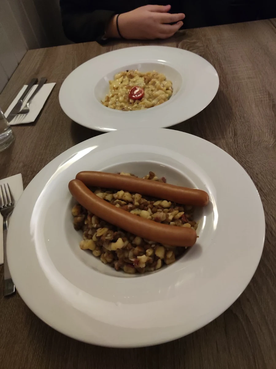 Schwaben Spätzle Mit Linsen Speck Und Frankfurter