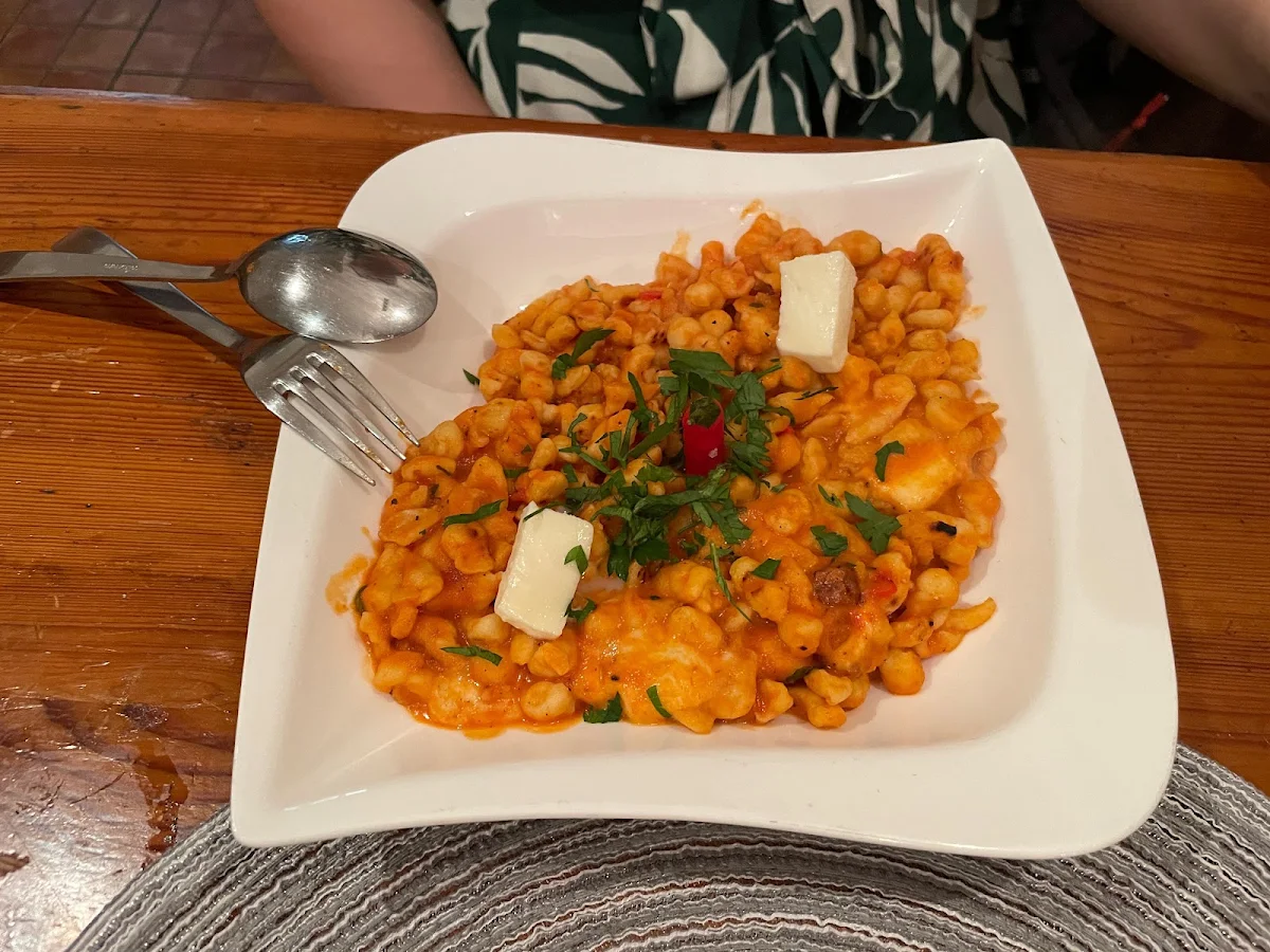 Vegane Spätzle With Lentils