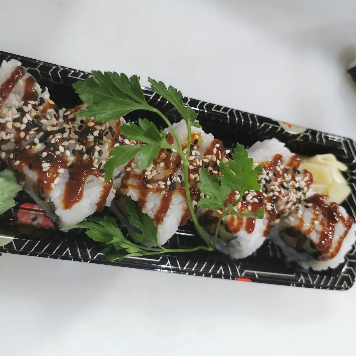 Sake Tempura Roll