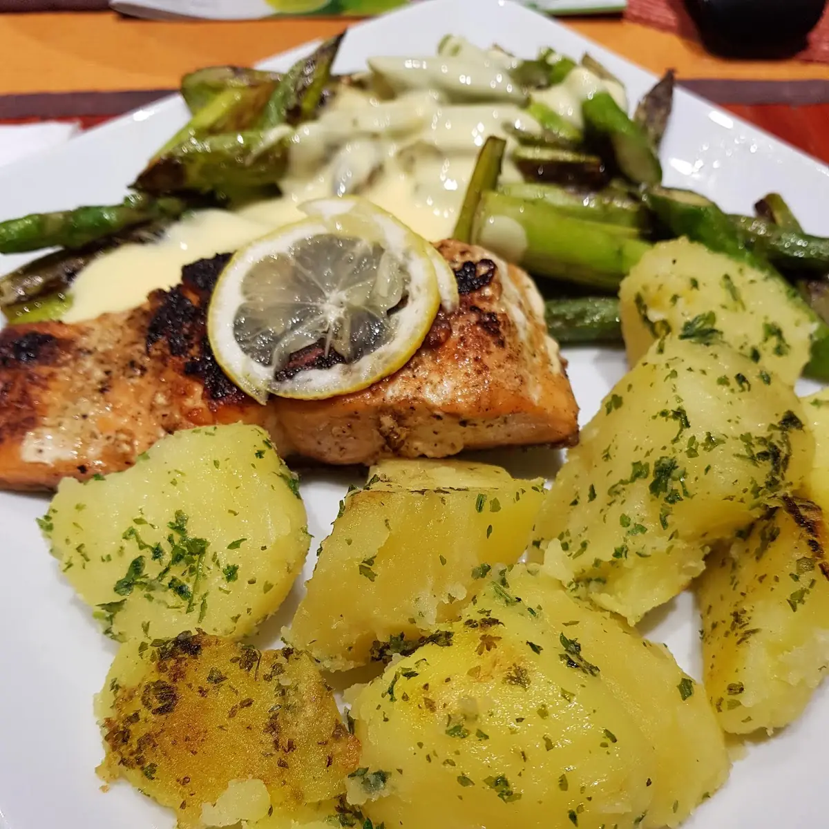 Lachsfilet