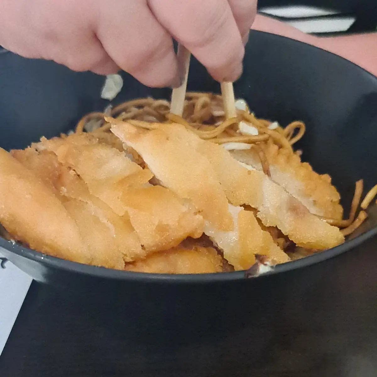 Knusprige Huhn