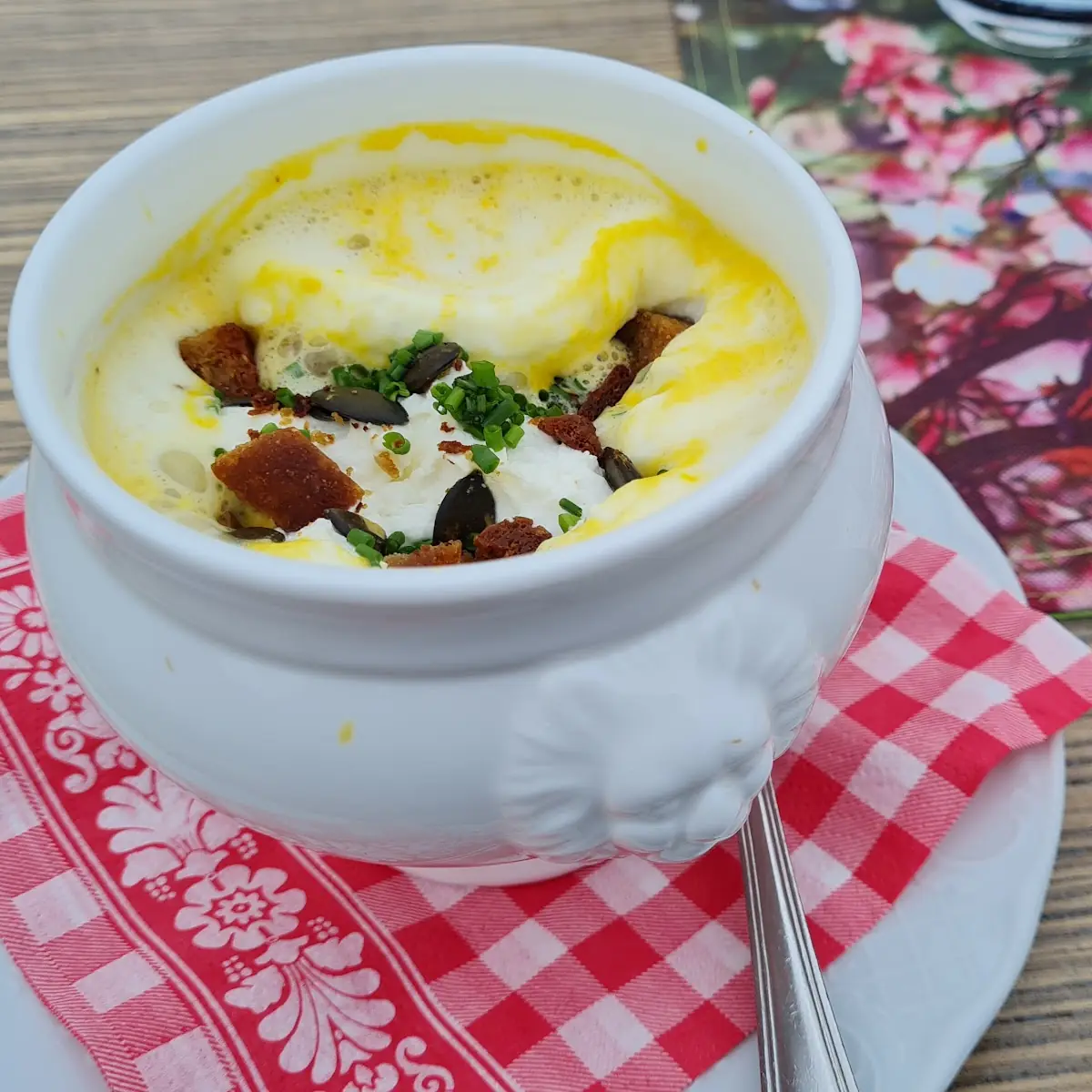 Kürbiscremesuppe