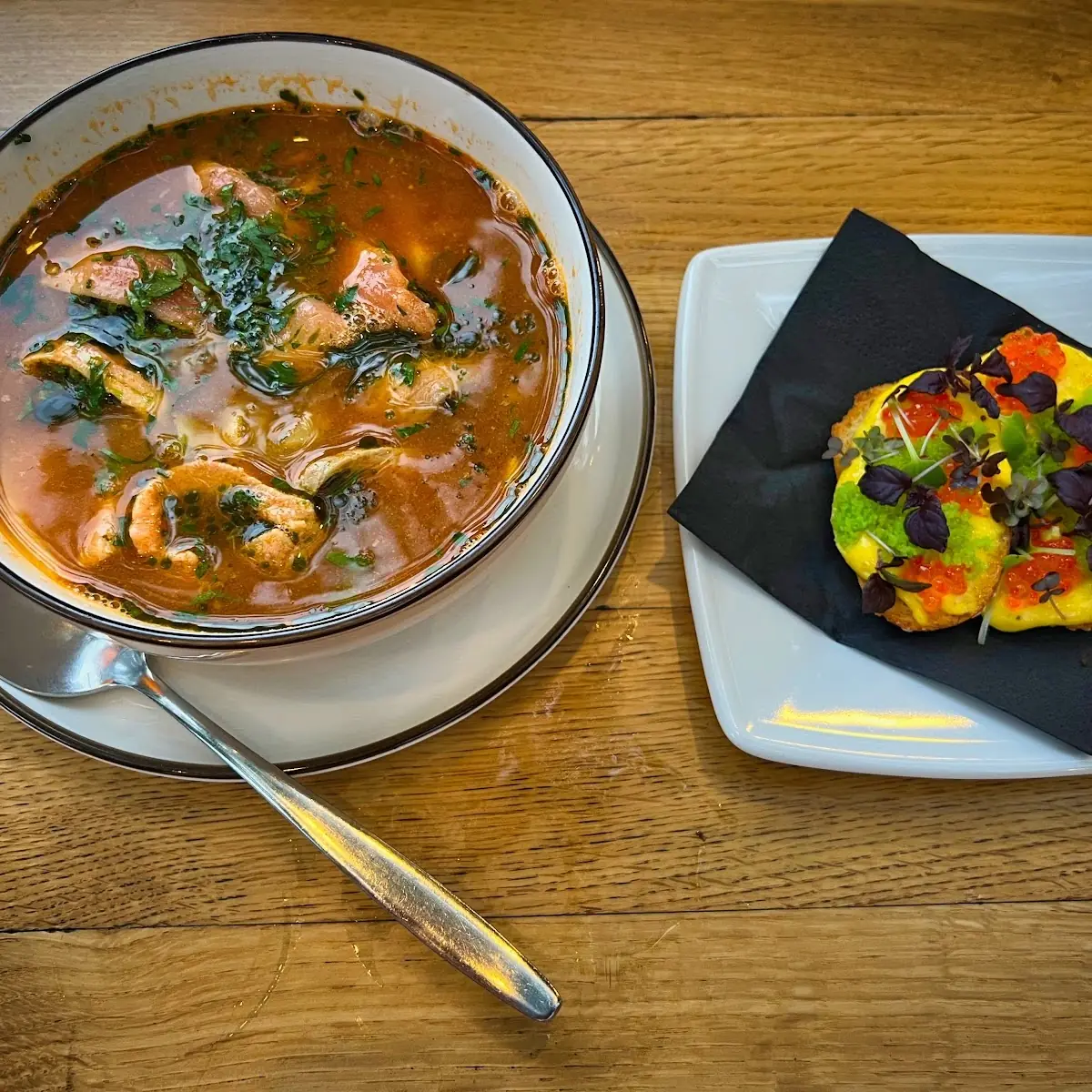 Salzkammergut - Fischsuppe