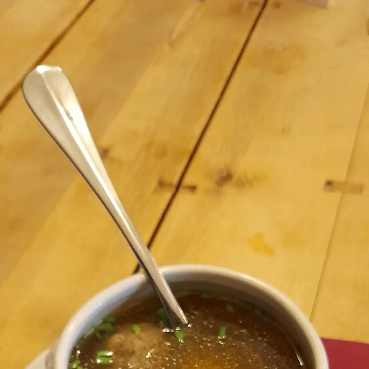 Leberknödelsuppe