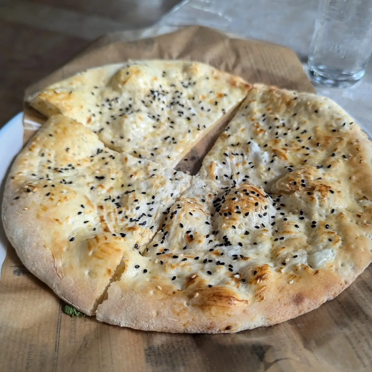 Butter Naan Brot