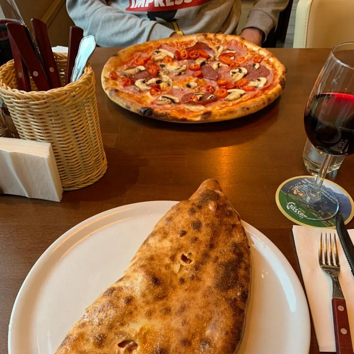 Calzone Zugeklappte Pizza