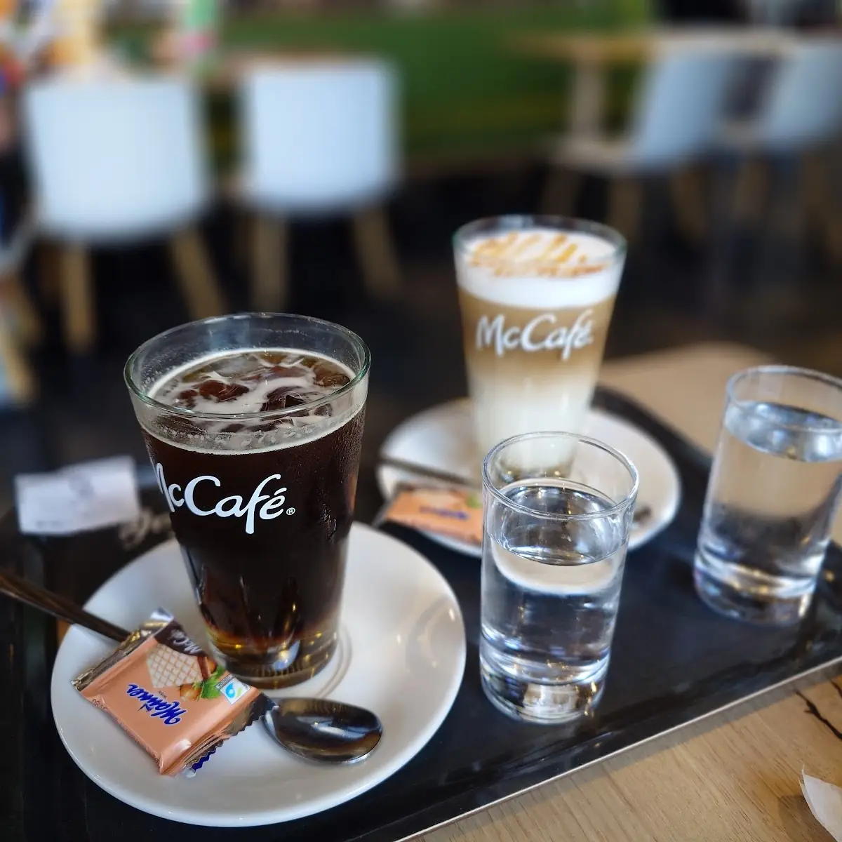 Iced Espresso & Iced Caramel Macchiato
