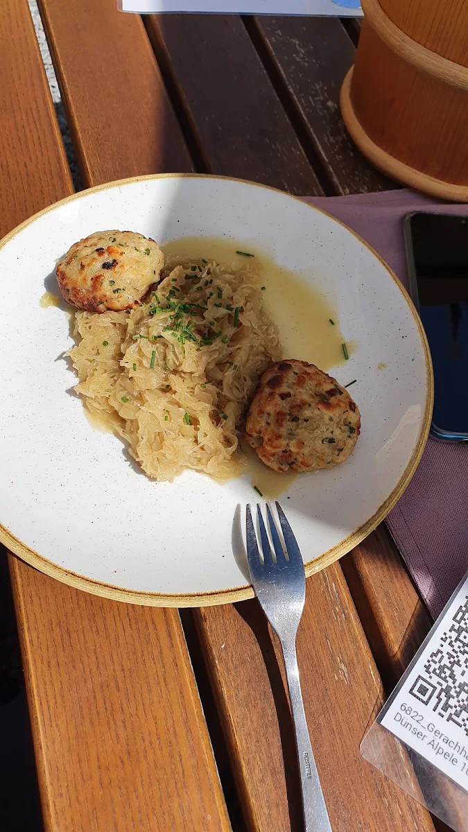 Kraut Mit Käspressknödel