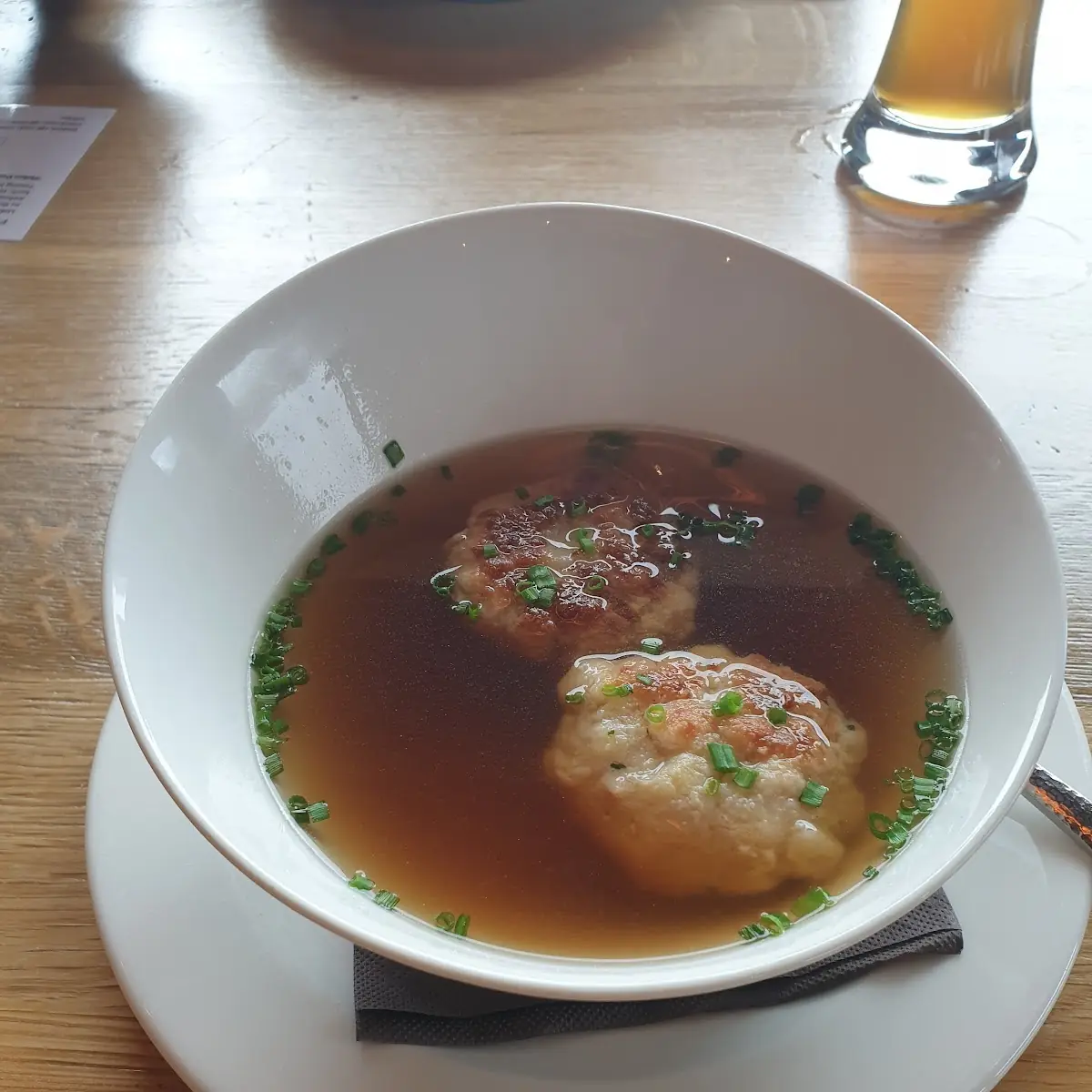 Knödelsuppe