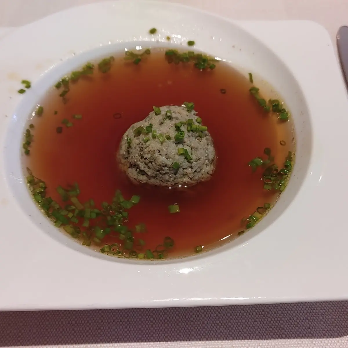 Leberknödel Suppe