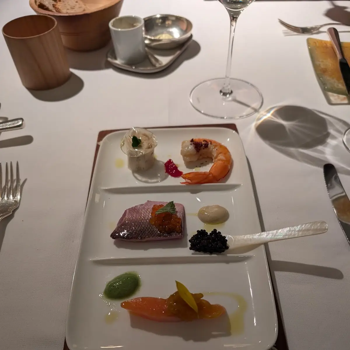 Tris Vom Fisch, Restaurant Obauer