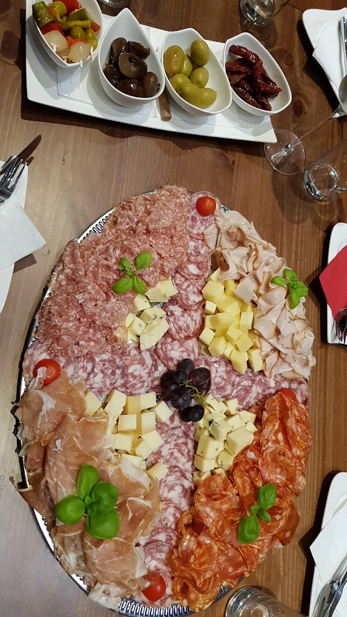 Antipasti Teller Plus Für Mehrere Personen