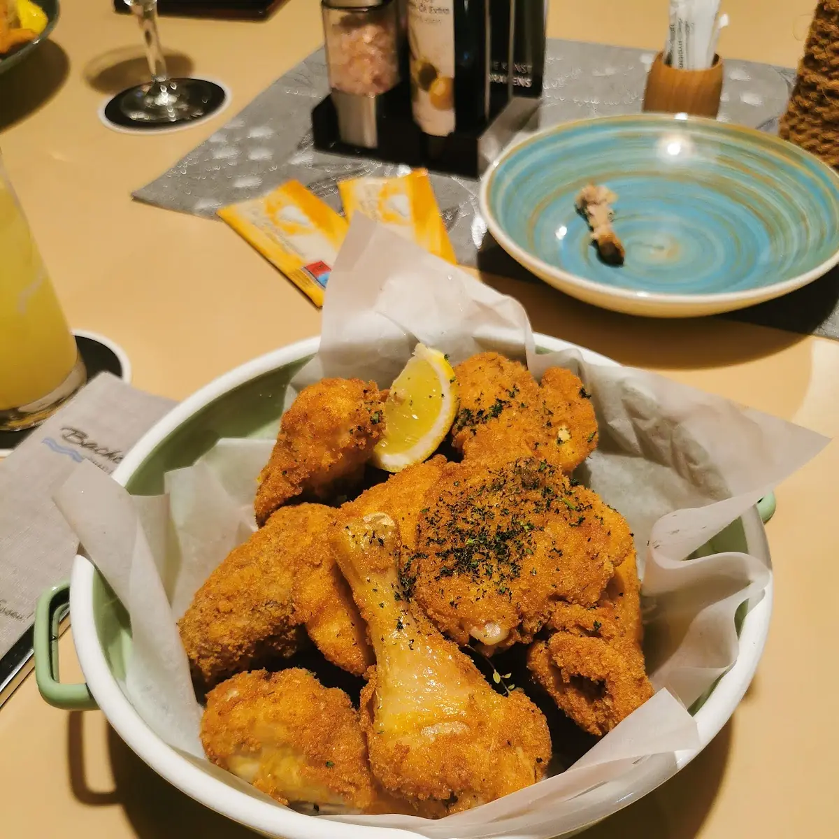 Backhendl Im Heunest
