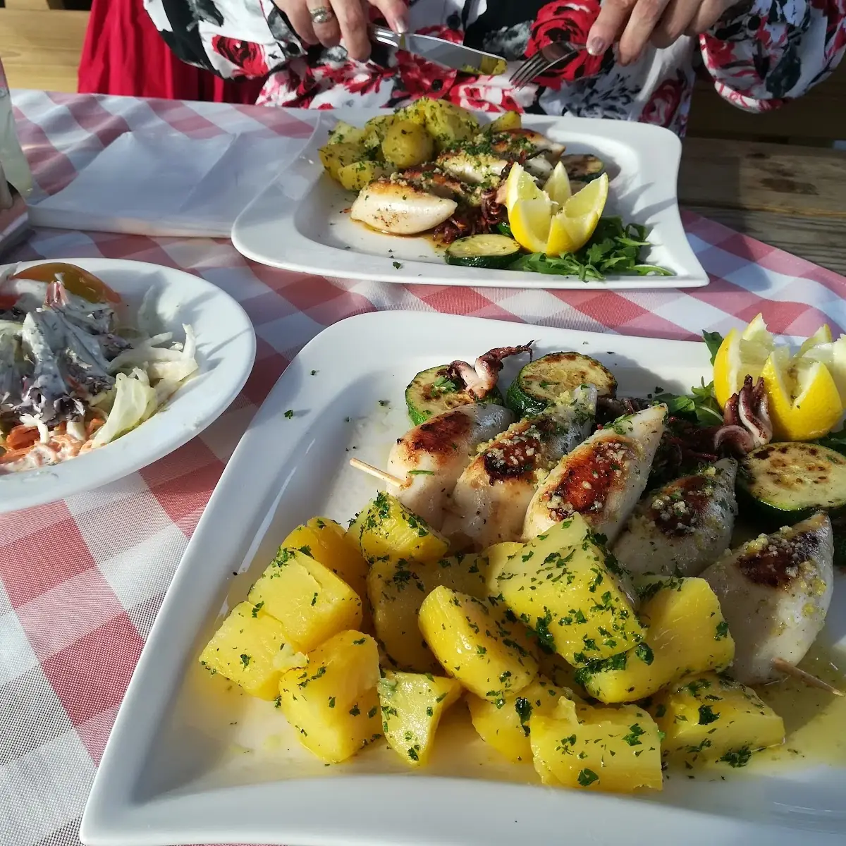 Gegrillte Calamari