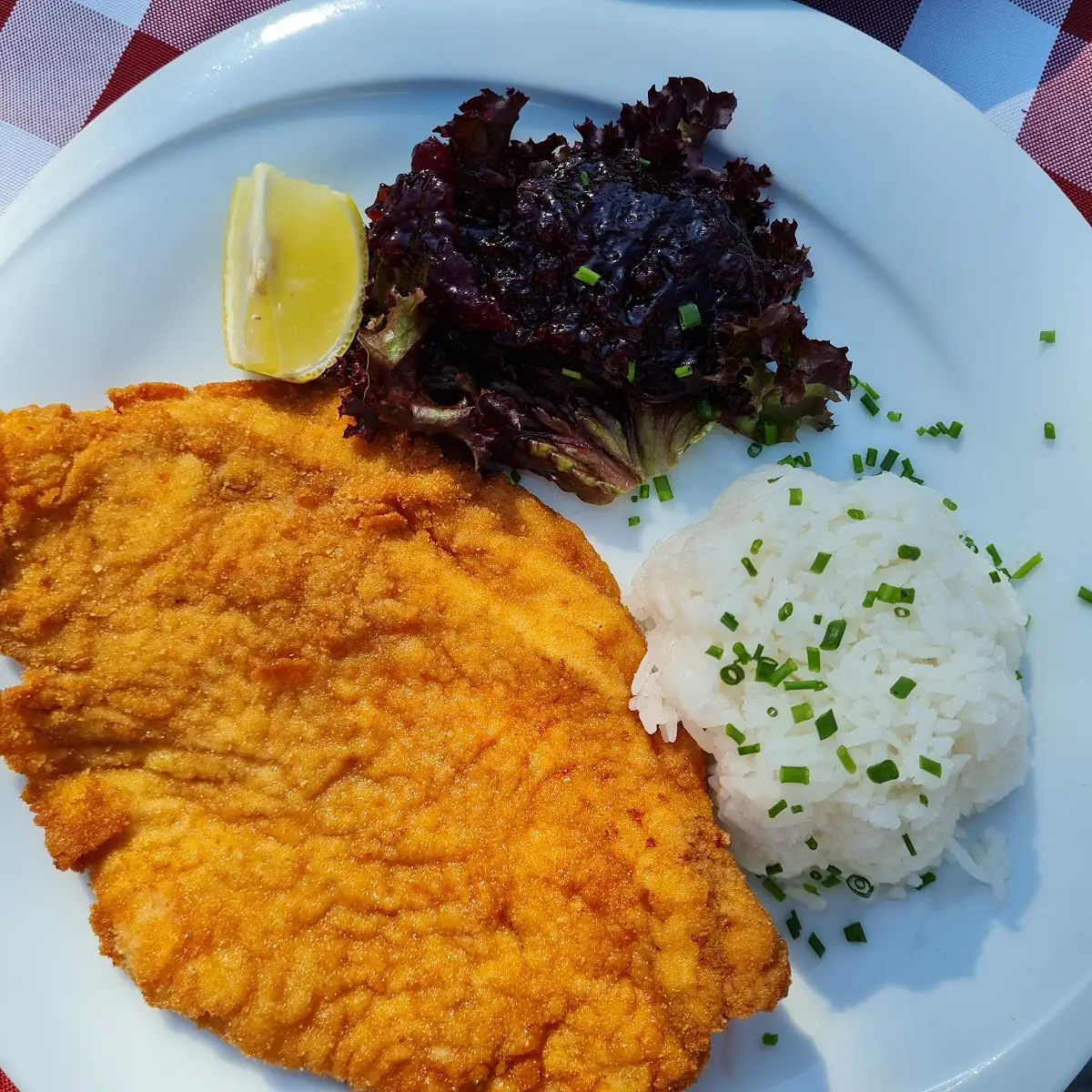 Putenschnitzel Mit Reis