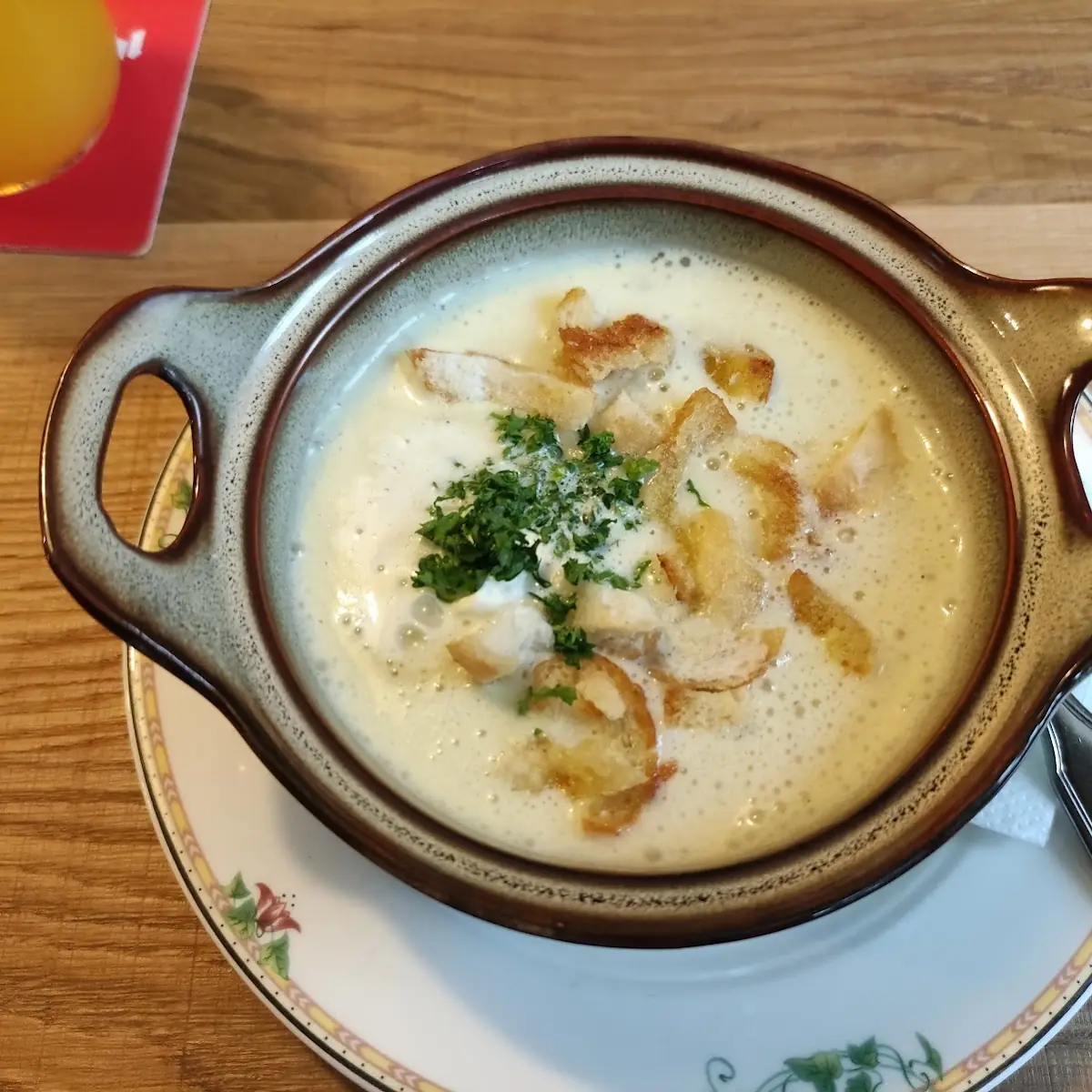 Knoblauchcreme Suppe