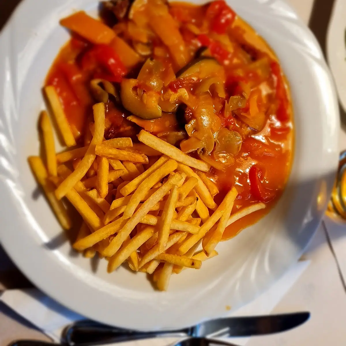 Schweinesteak Mit Letscho