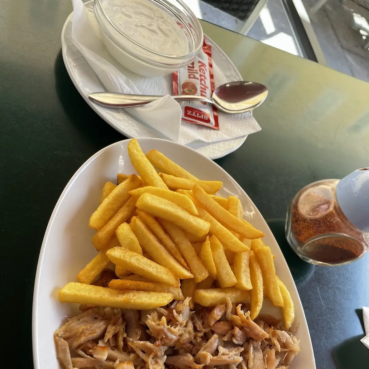Kebap with Fries