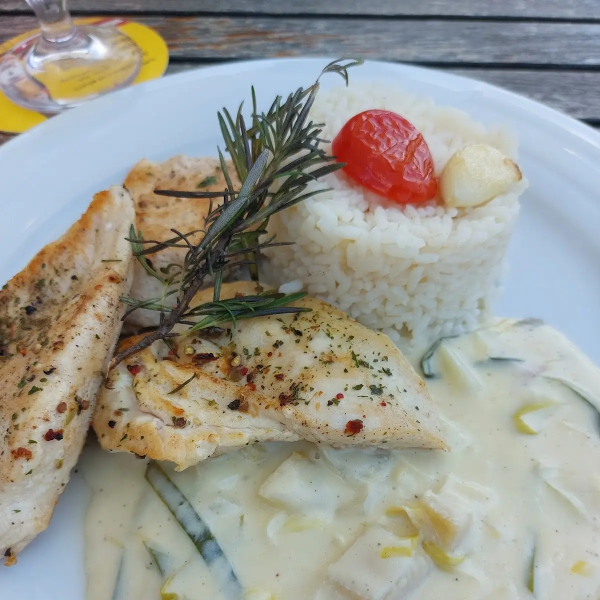 Gegrillte Hühnerbrust