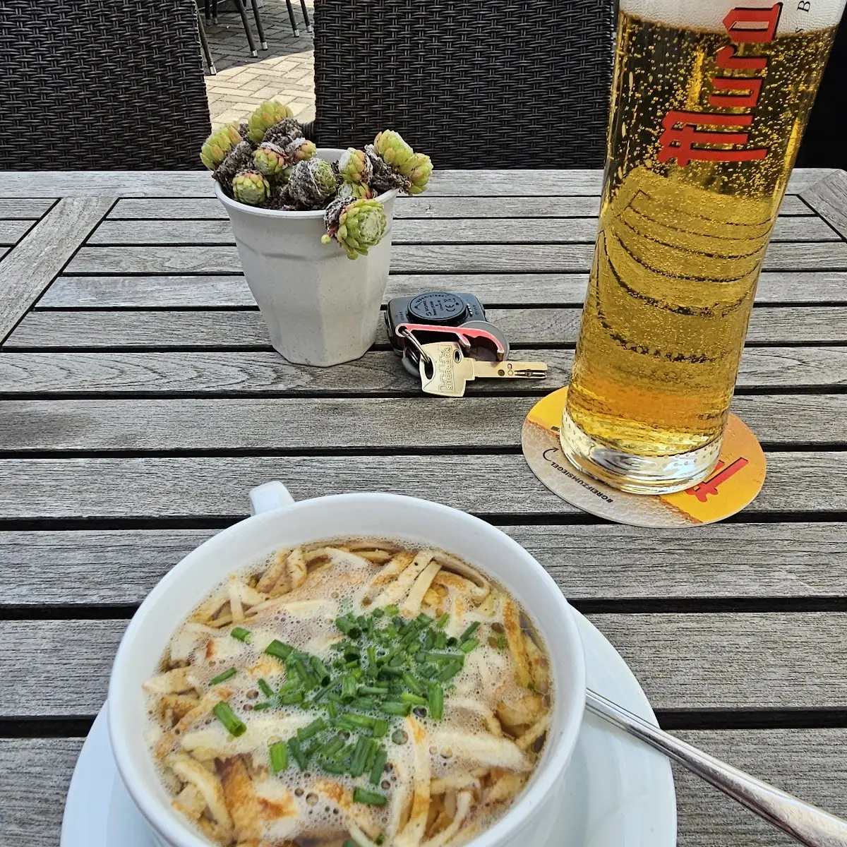 Rindsuppe Mit Frittaten