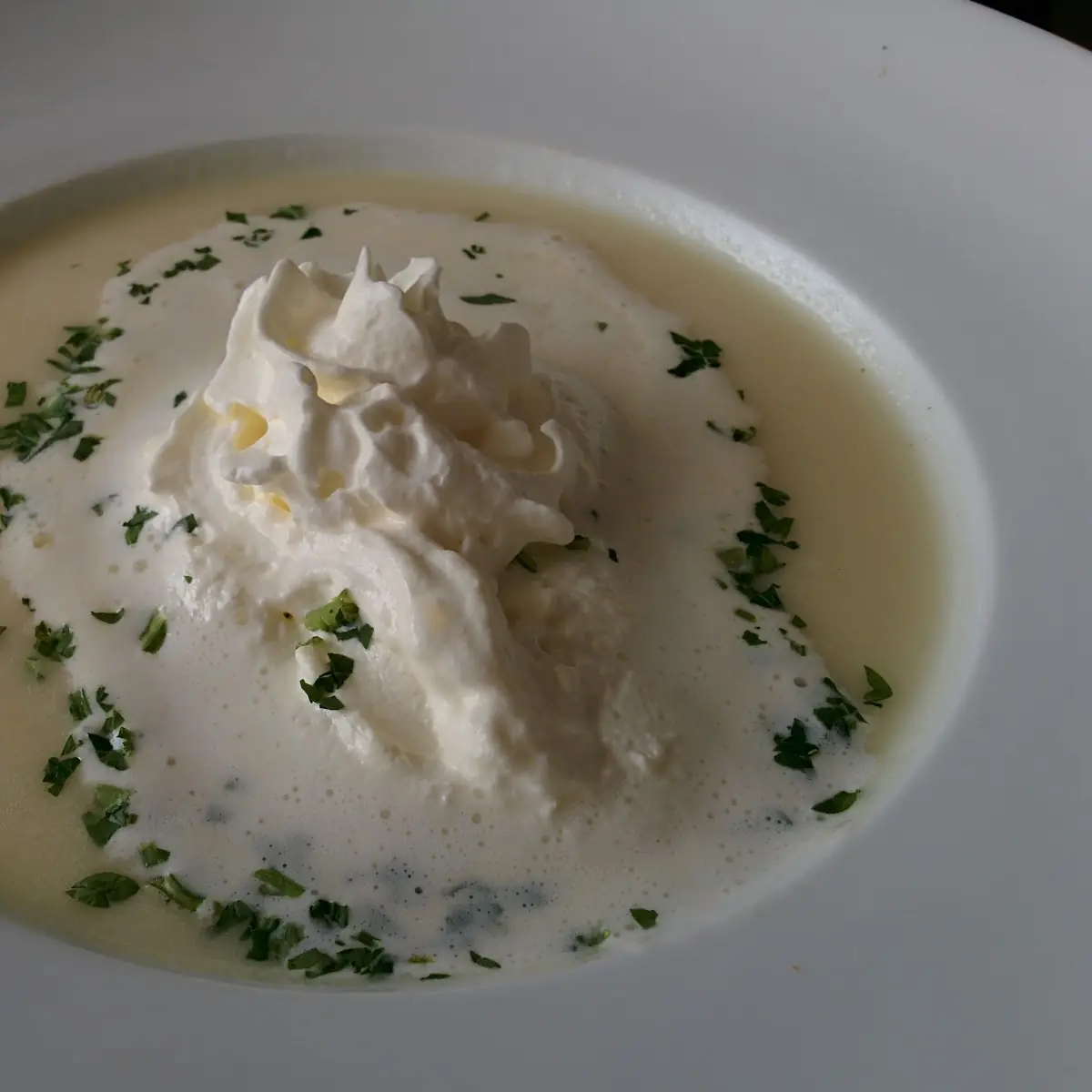 Spargelcremesuppe