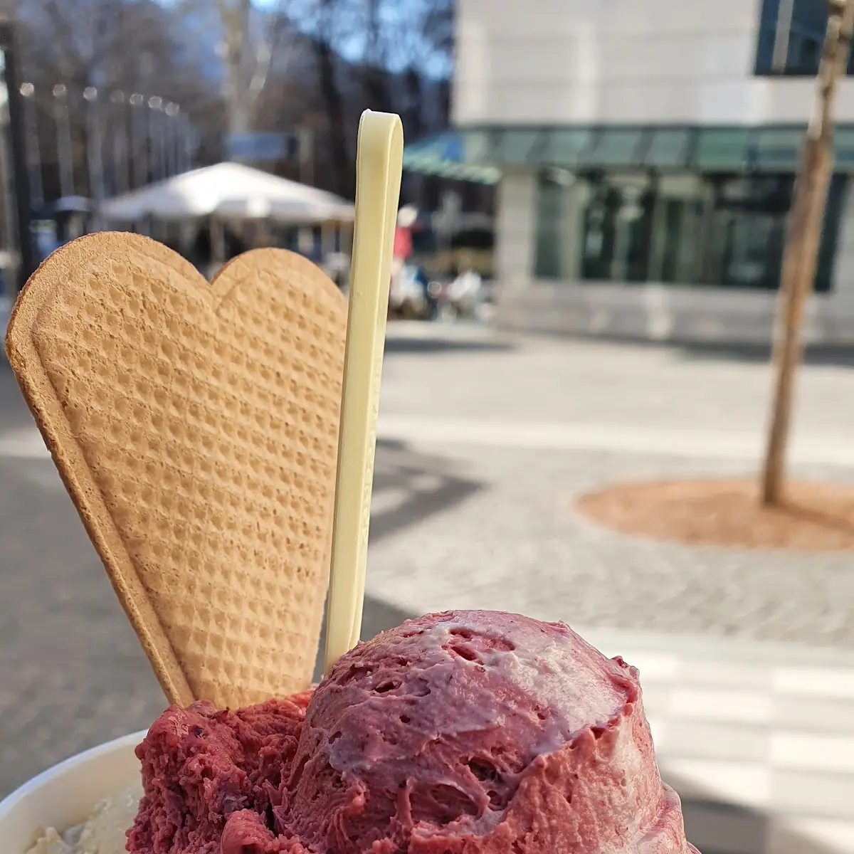 Erdbeer Eis
