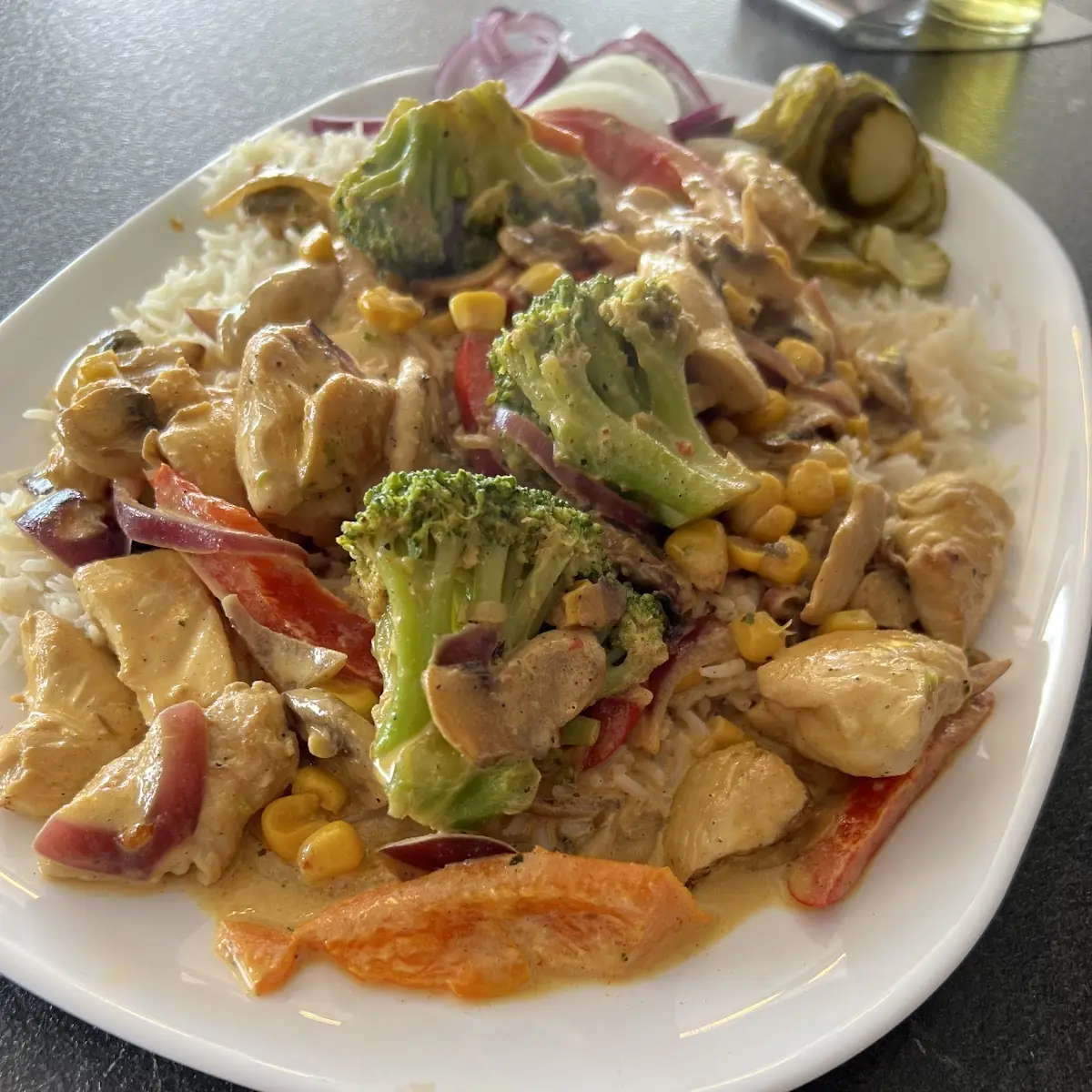 Hühnerfilet Salat