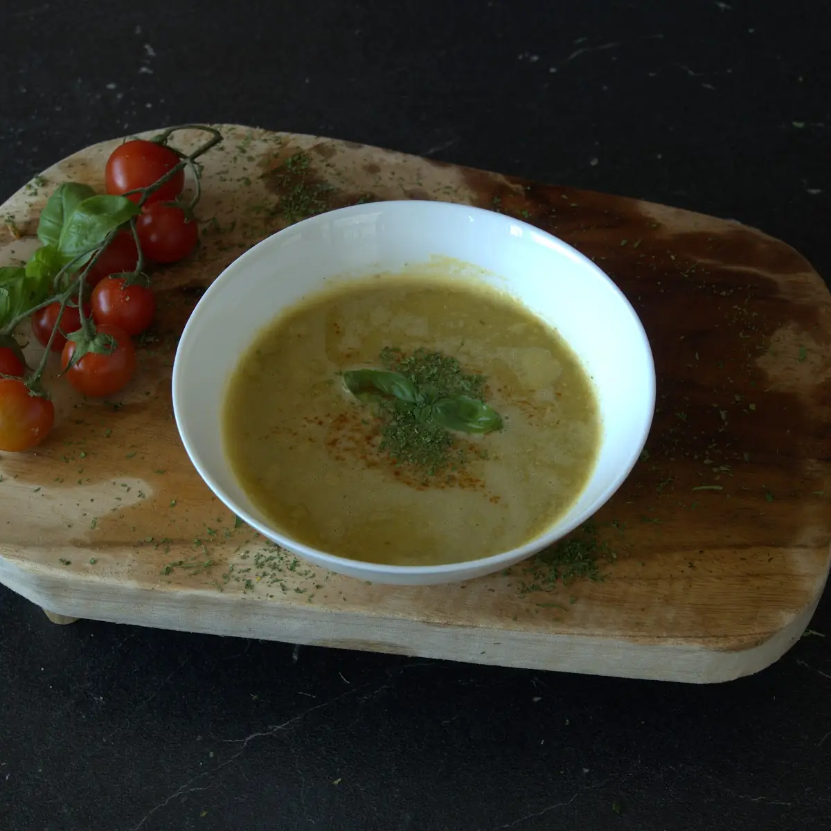 Knoblauchcremesuppe