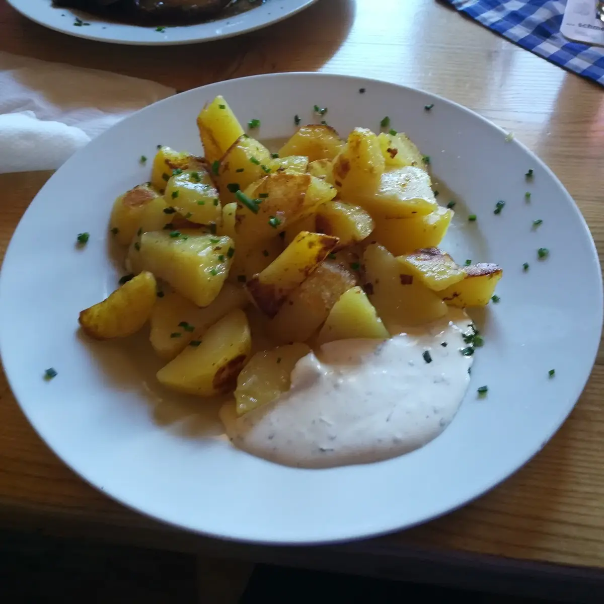 Bratkartoffeln Mit Tzaziki