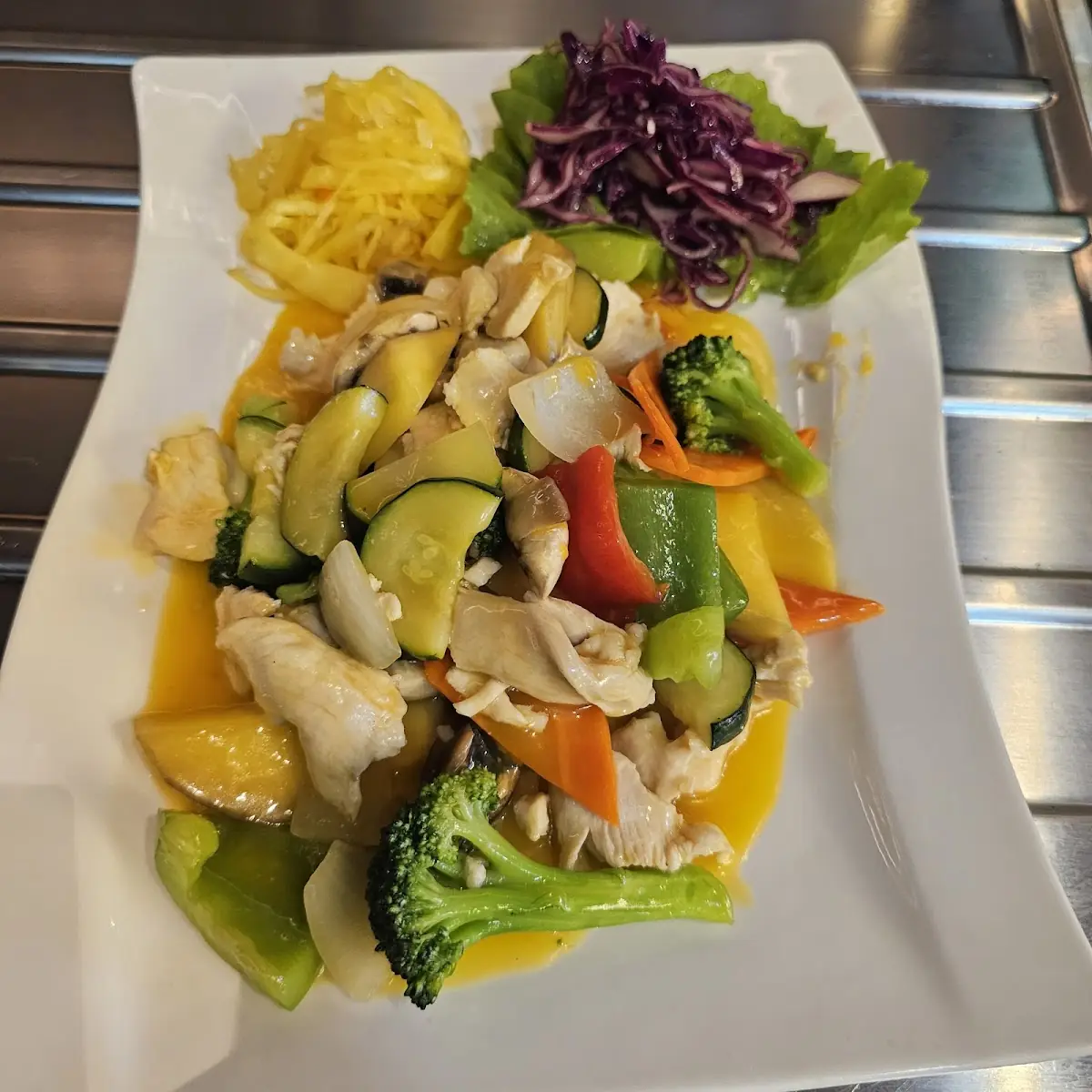 Curry Hühnerfleisch Mit Kokosmilch