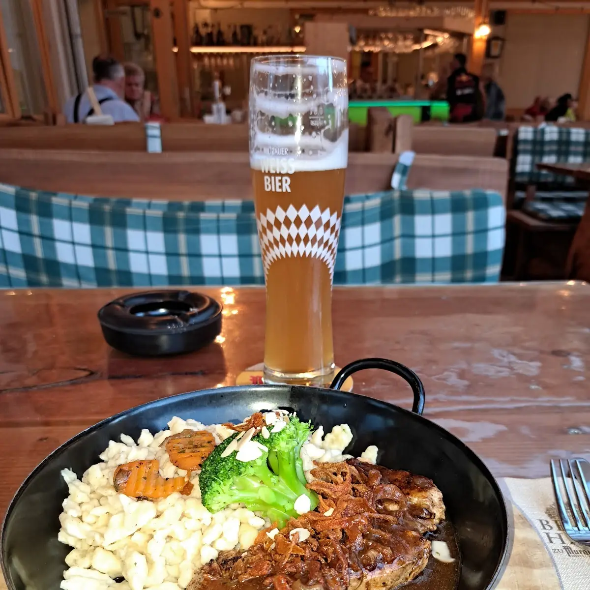 Beuschel In Bierrahmsose Mit Semmelknödel