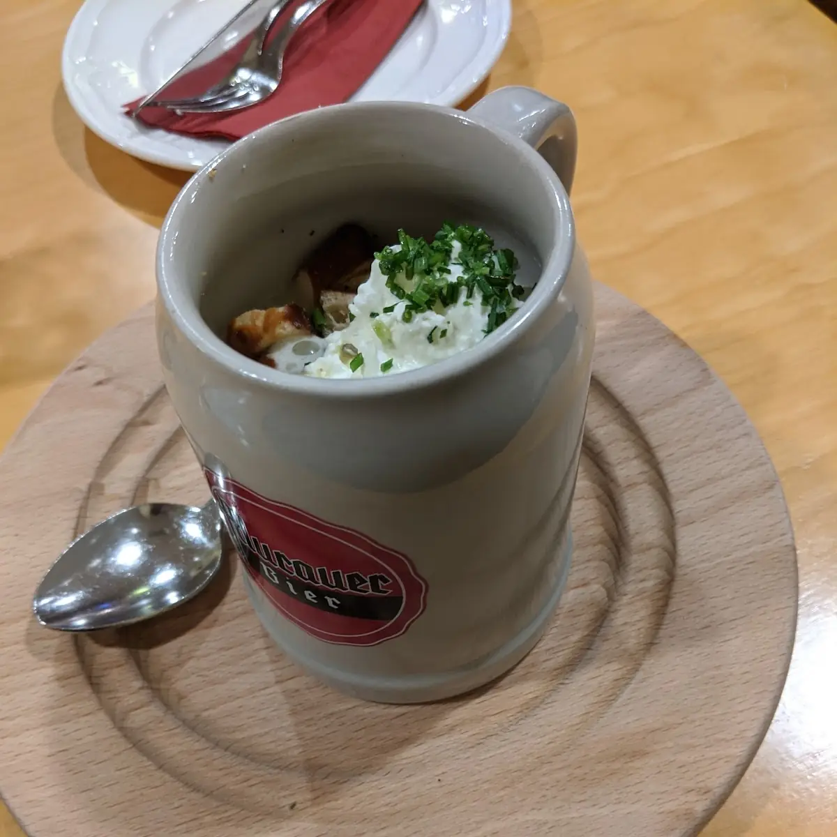 Bierrahmsuppe