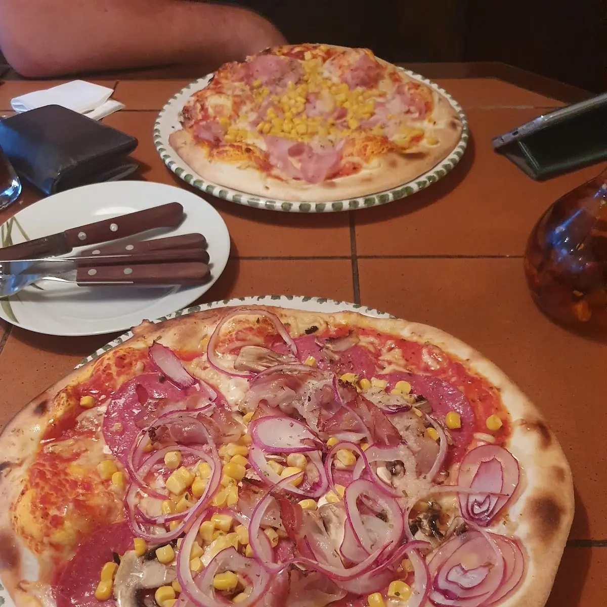 Pizza Rustica Mit Extra Mais Und Zwiebeln