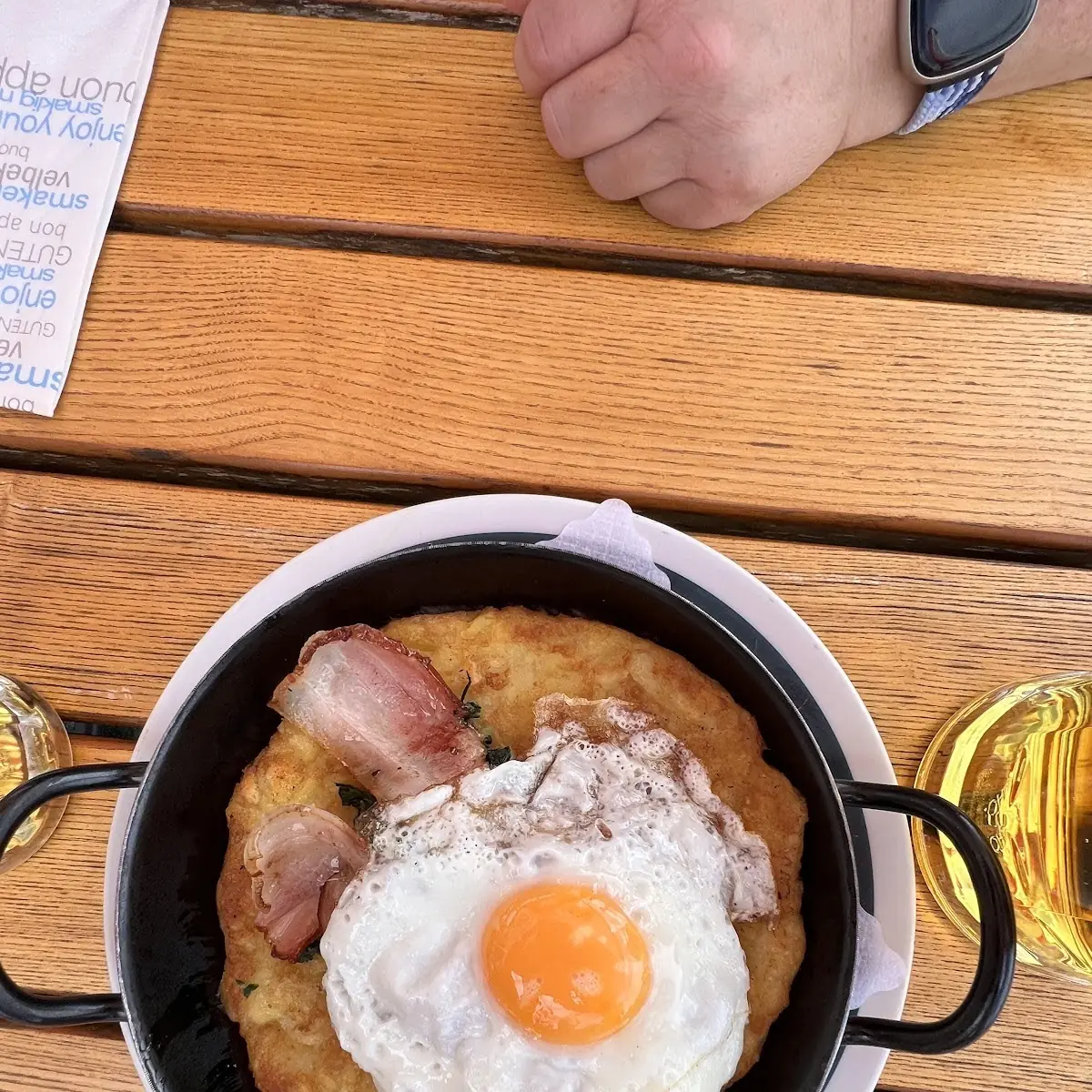 Strammer Max with Farmers Bread Ham and Fried Egg