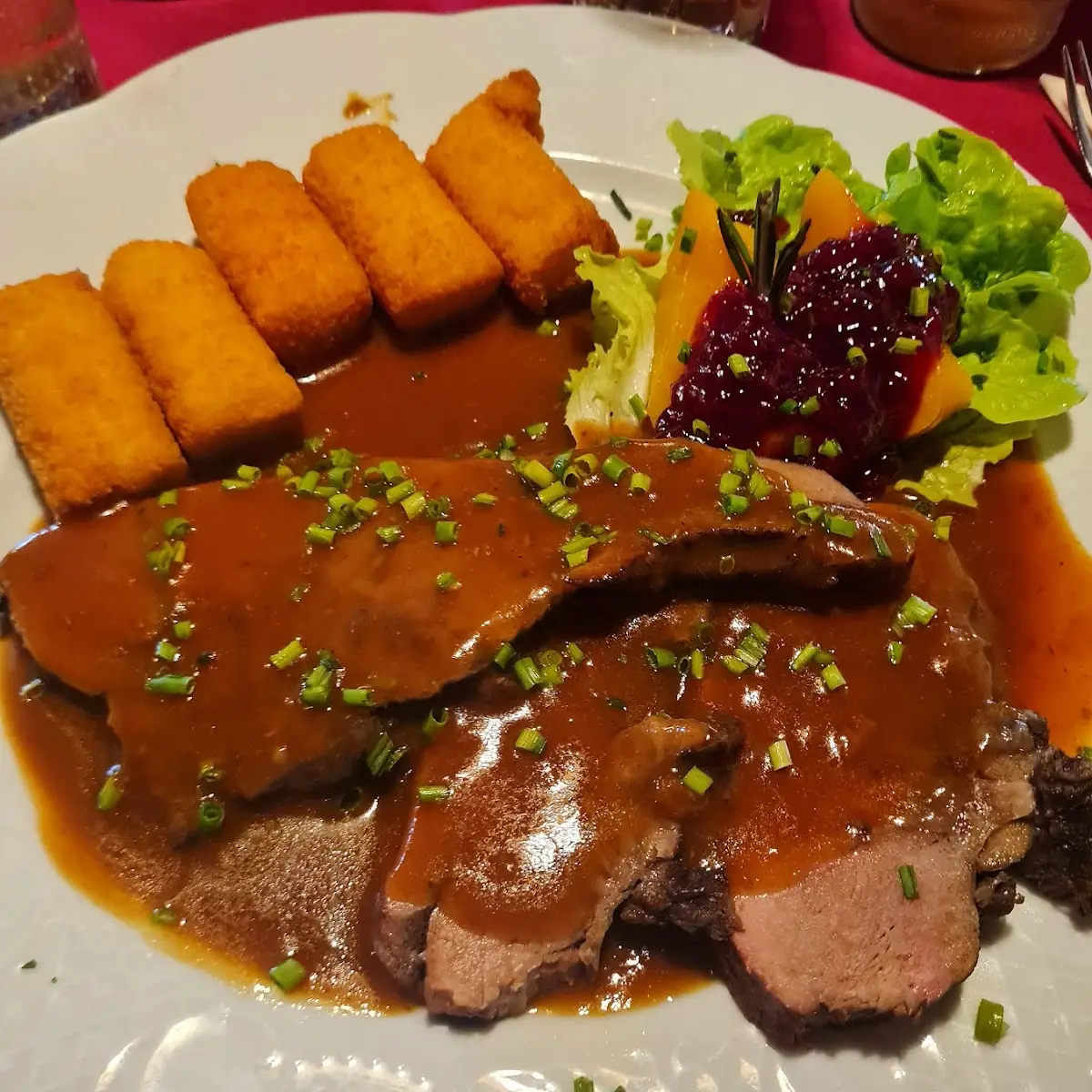 Rehbraten