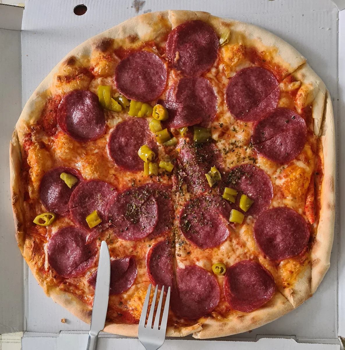 Salami Mit Pfefferoni