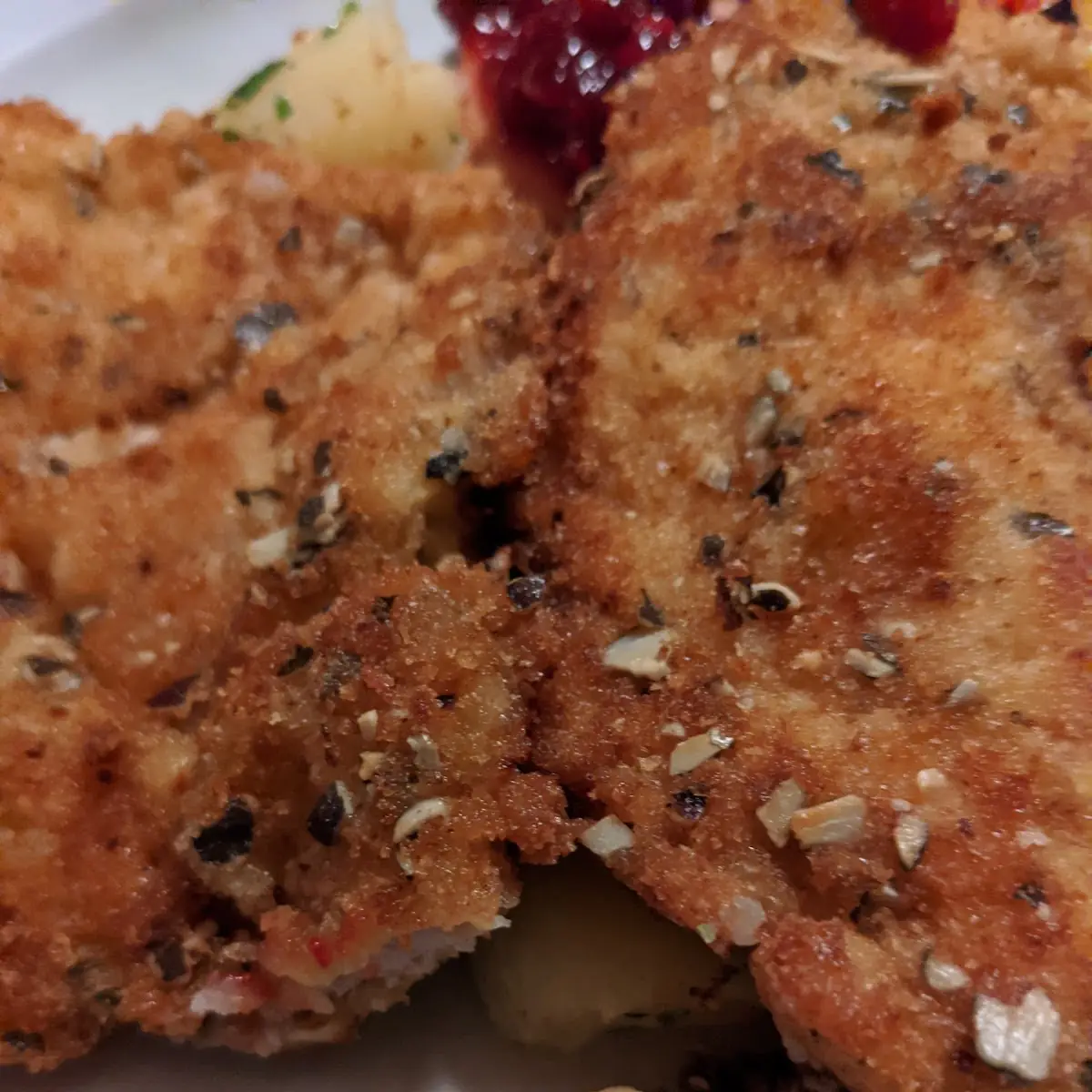 Waldschwein Schnitzel