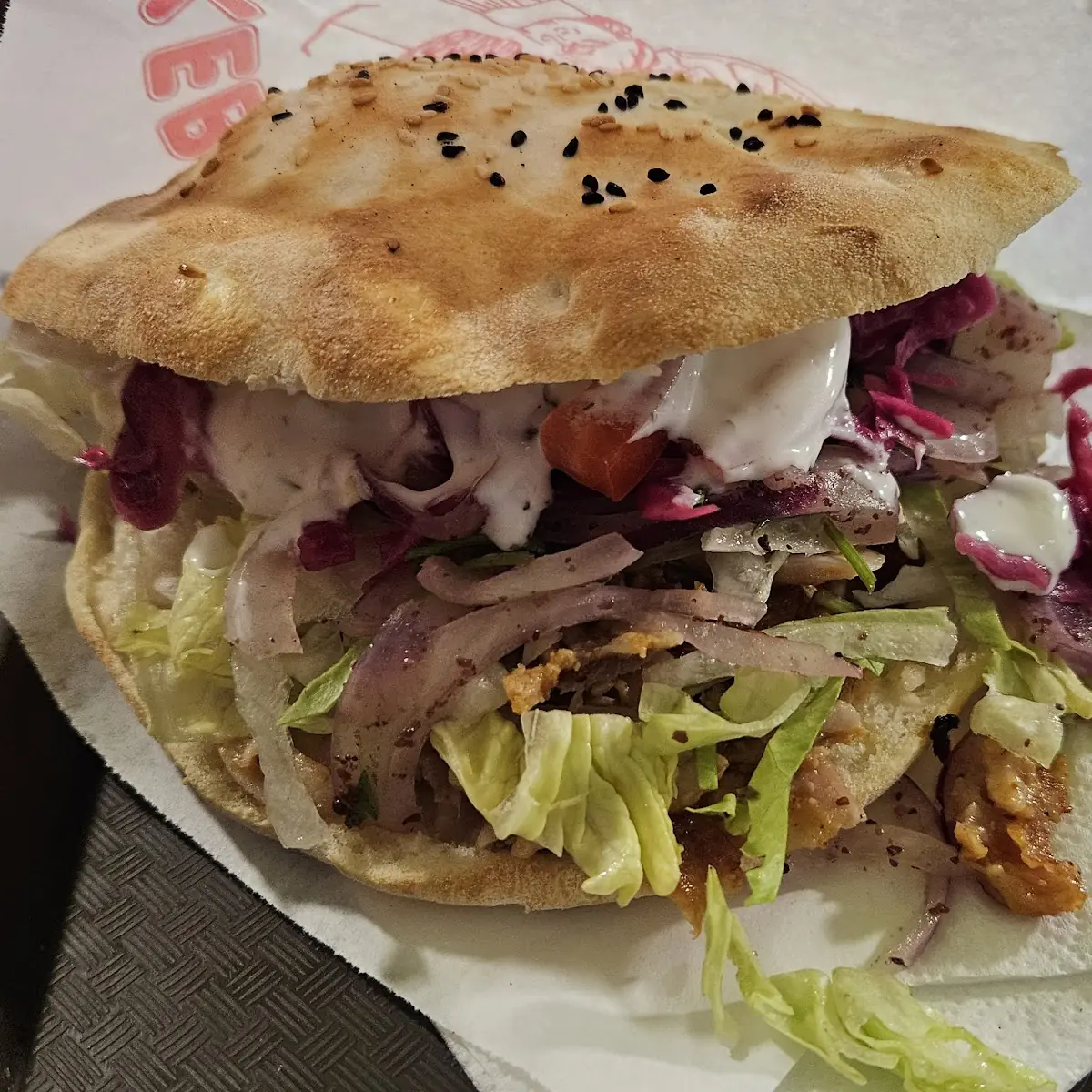 Vegetarischer Kebap