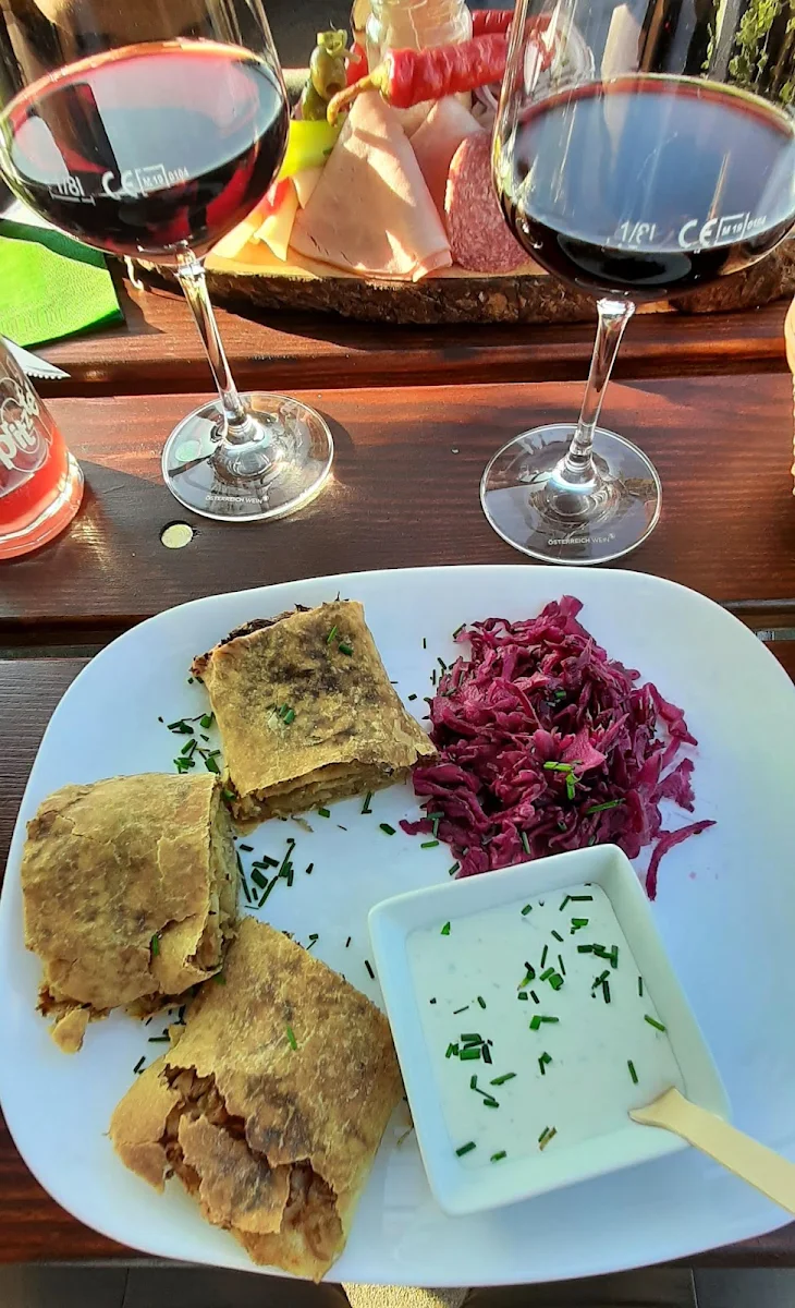 Krautstrudel Mit Rotkraut