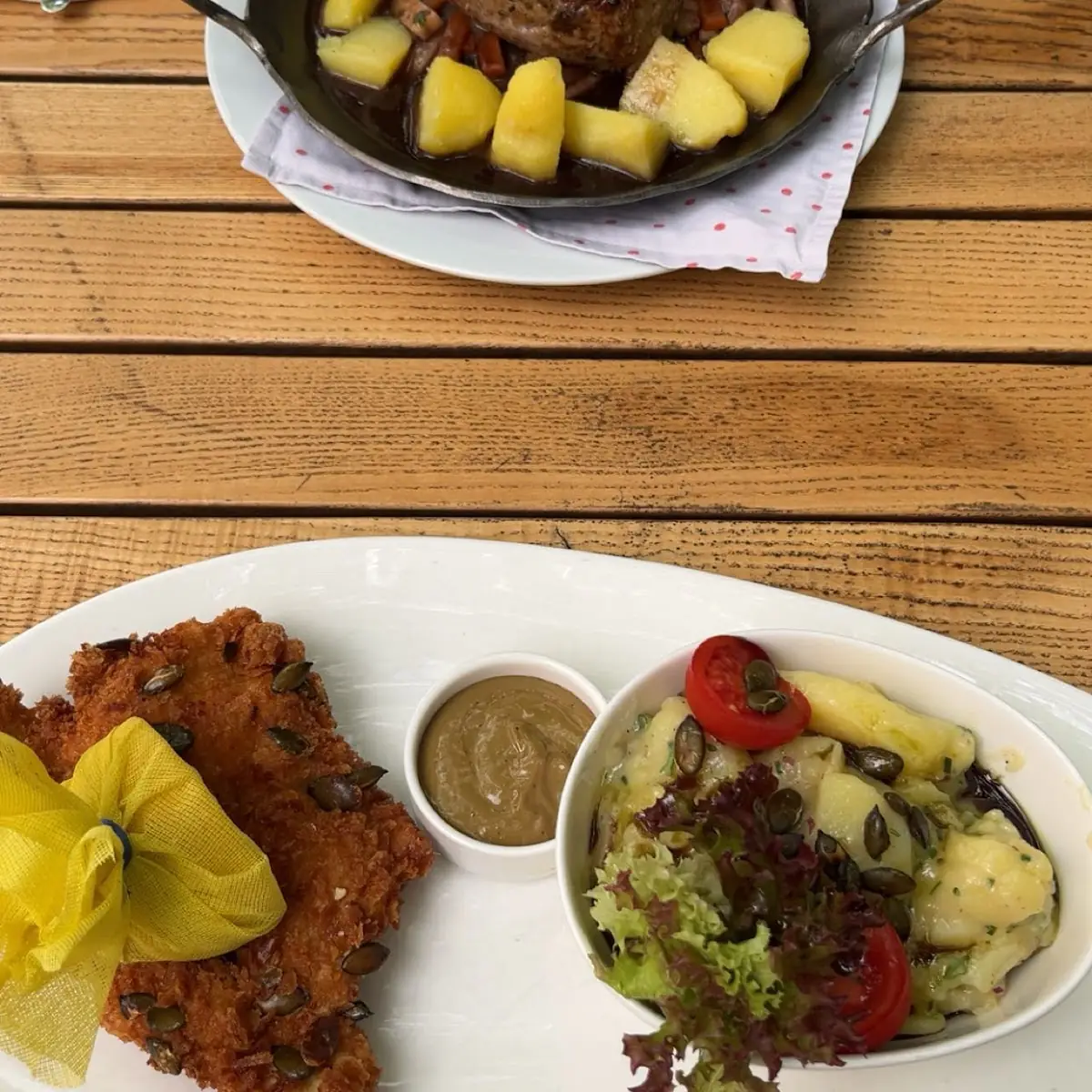 Backhendl Mit Kartoffelsalat