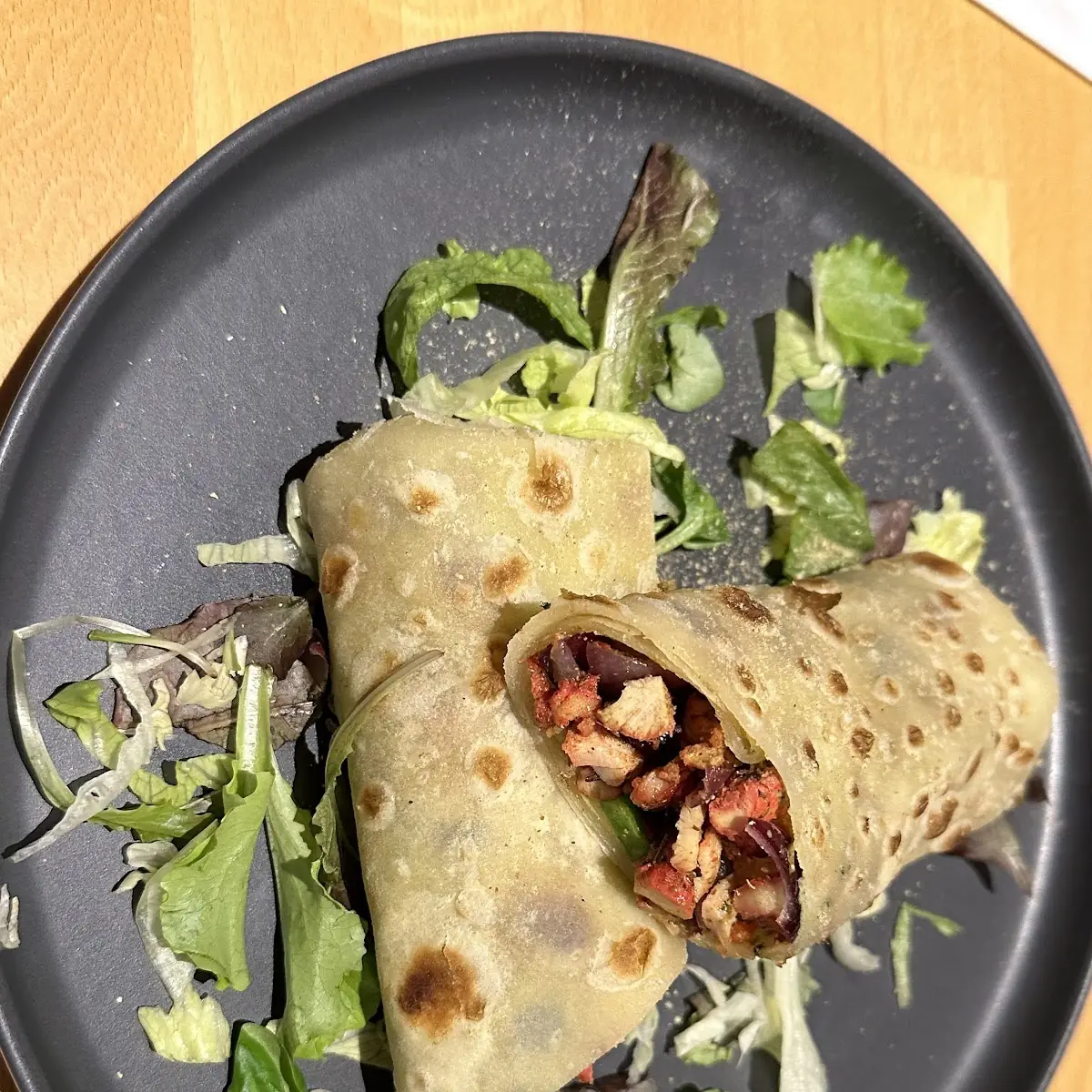 Chicken Tikka Paratha Roll