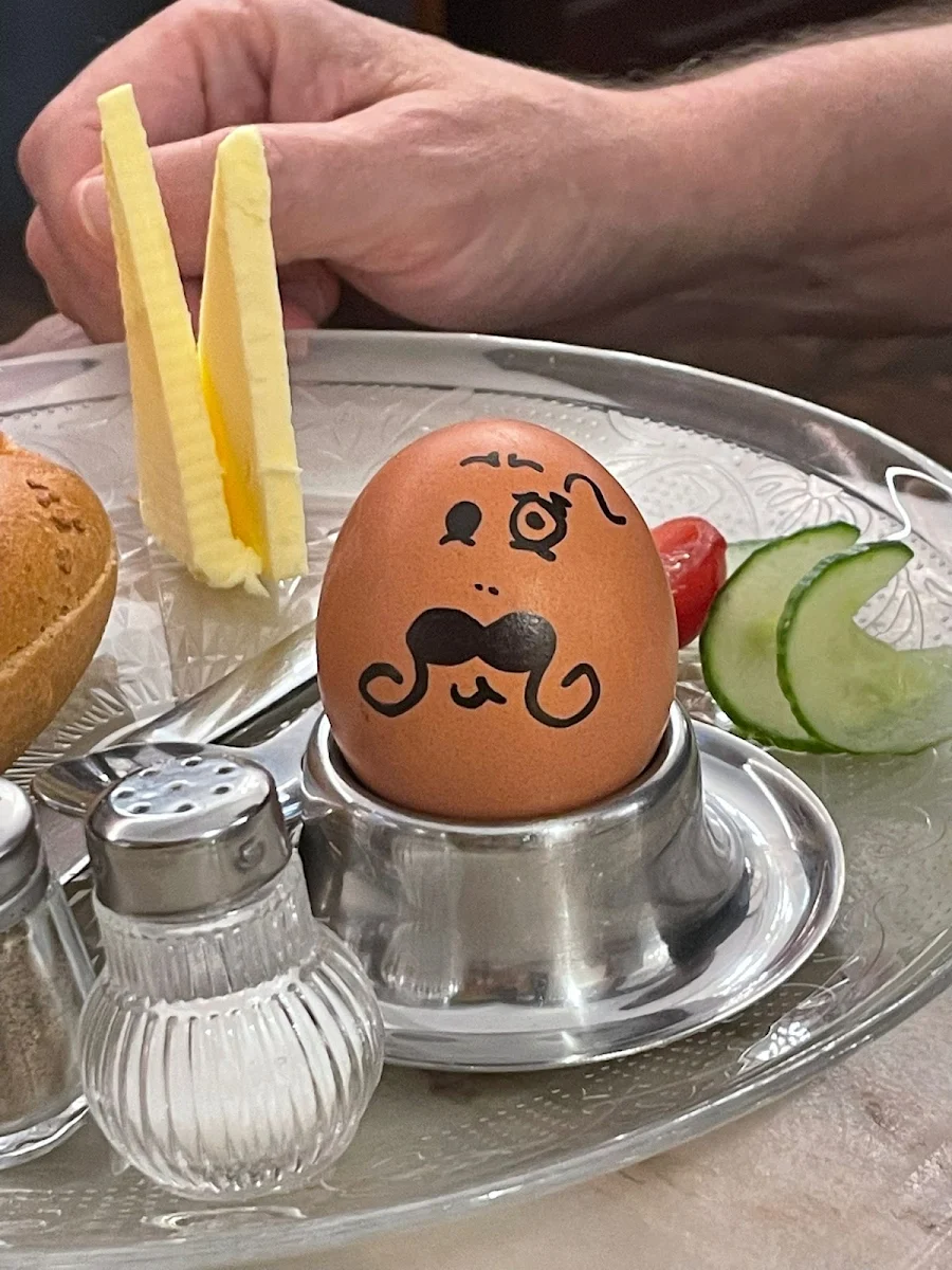 Grafisches Frühstücksei