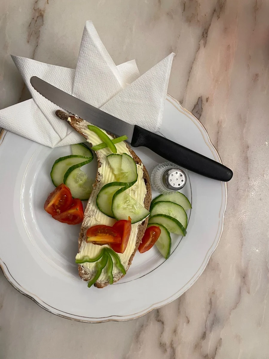 Veganes Brötchen