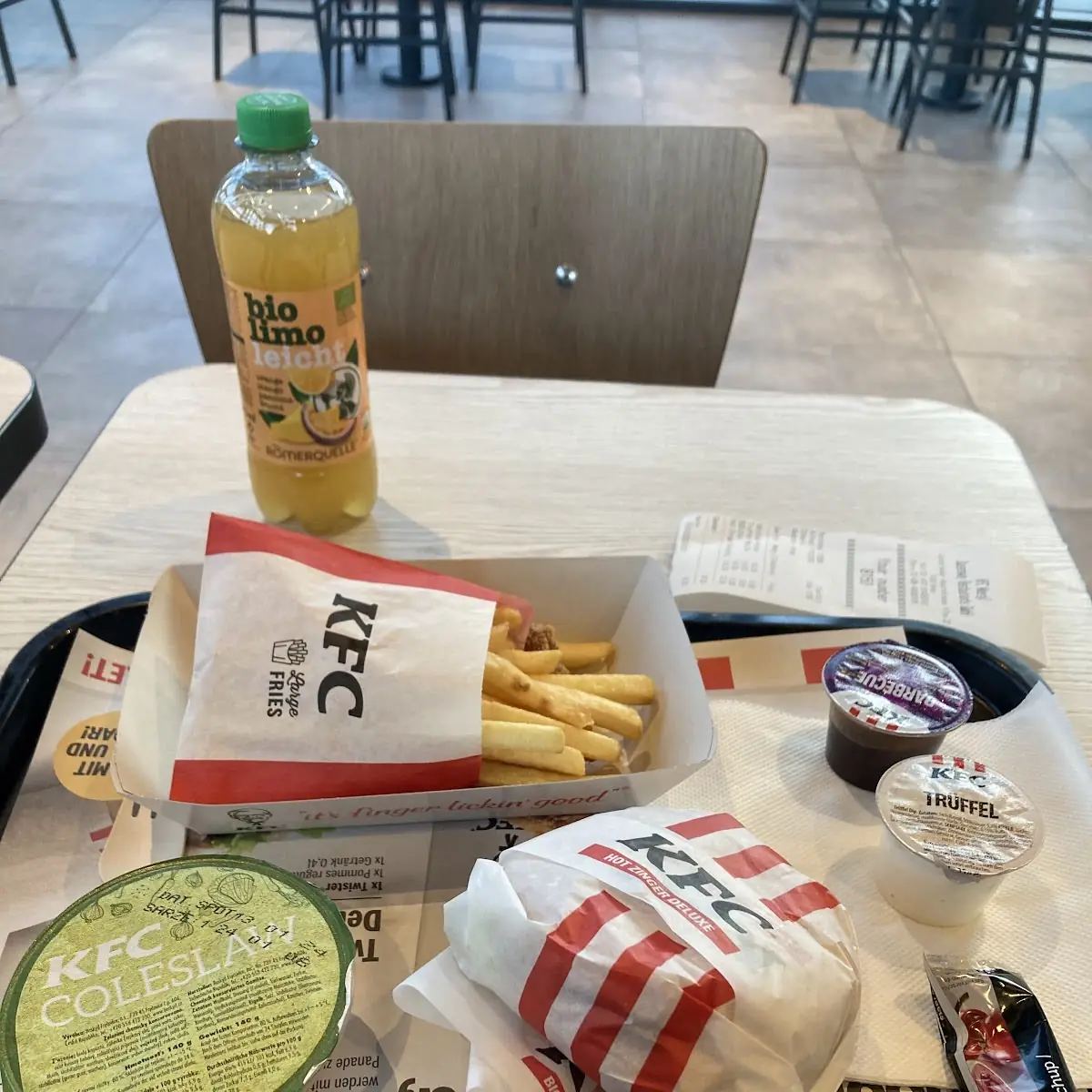 Hot Zinger Deluxe Burger Box