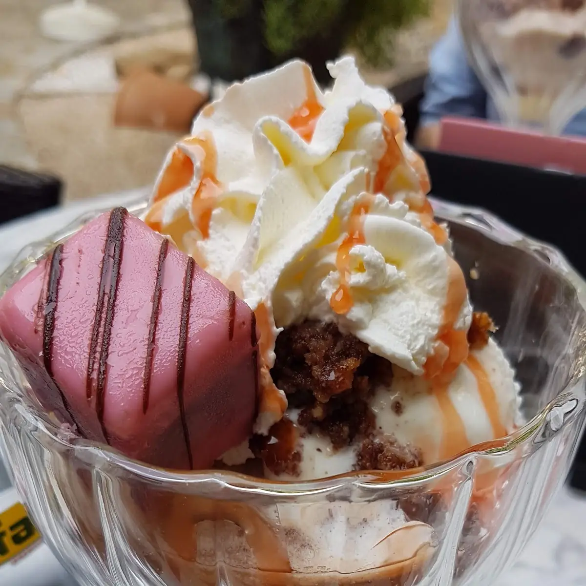 Punschkrapferl Eis